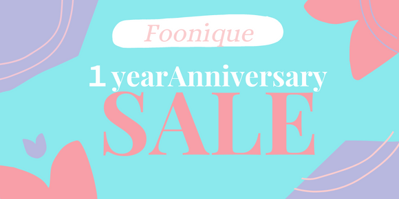 Foonique1周年記念キャンペーンのお知らせ