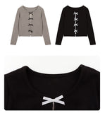 リボンカーデ風トップス02787