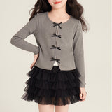 リボンカーデ風トップス02787