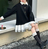 【新作早割11/25まで】ネクタイ付きポロワンピース02771