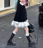 【新作早割11/25まで】ネクタイ付きポロワンピース02771