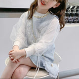 【新作早割11/25まで】【数量限定ポーチ付】ビジューツイードセットアップ02772