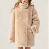 【新作早割12/2まで】フェイクミンクファーコート02775