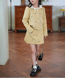 【12/21まで卒業式早割10%引】【新作早割12/9まで】リボンクラシカルセットアップ02776