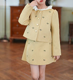 【12/21まで卒業式早割10%引】【新作早割12/9まで】リボンクラシカルセットアップ02776