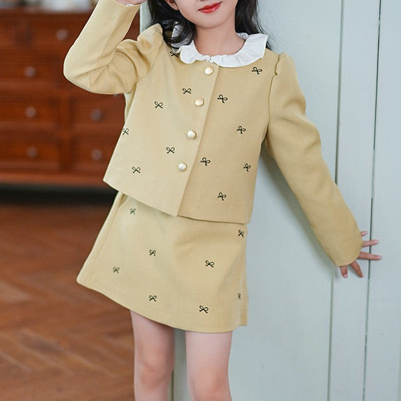 【12/21まで卒業式早割10%引】【新作早割12/9まで】リボンクラシカルセットアップ02776