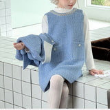 【1/25まで！入学式フォーマル10%OFF対象商品】アイスブルーフォーマルジャケット＆ワンピース02779