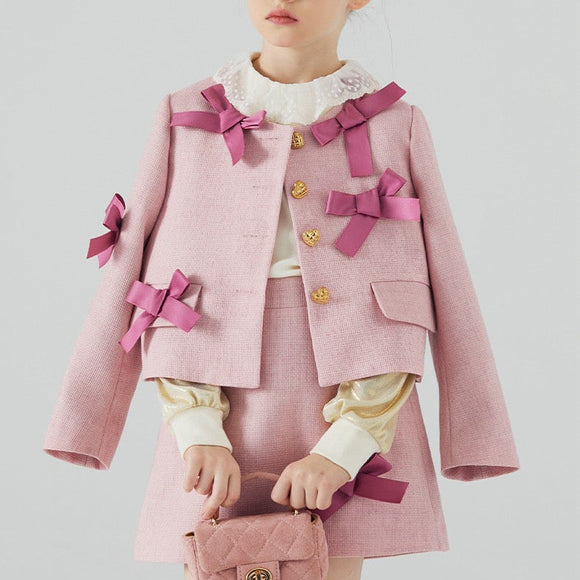 【新作早割12/16まで】ロイヤルリボンジャケットセットアップ02781