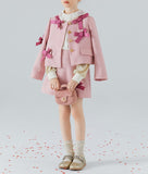 【1/25まで！入学式フォーマル10%OFF対象商品】ロイヤルリボンジャケットセットアップ02781