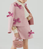 【1/25まで！入学式フォーマル10%OFF対象商品】ロイヤルリボンジャケットセットアップ02781