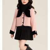 【新作早割1/13まで】【1/25まで！入学式フォーマル10%OFF対象商品】組み合わせ自由ラメツイードジャケットセットアップ02791