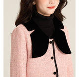 【新作早割1/13まで】【1/25まで！入学式フォーマル10%OFF対象商品】組み合わせ自由ラメツイードジャケットセットアップ02791