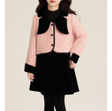 【新作早割1/13まで】【1/25まで！入学式フォーマル10%OFF対象商品】組み合わせ自由ラメツイードジャケットセットアップ02791