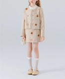 【1/25まで！入学式フォーマル10%OFF対象商品】フラワーモチーフセレモニーセット02794