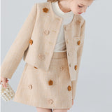 【1/25まで！入学式フォーマル10%OFF対象商品】フラワーモチーフセレモニーセット02794