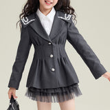 【1/25まで！入学式フォーマル10%OFF対象商品】【限定価格1/29まで】フラワー刺繍フォーマルジャケット＆スカート02796