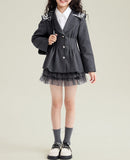 【1/25まで！入学式フォーマル10%OFF対象商品】【限定価格1/29まで】フラワー刺繍フォーマルジャケット＆スカート02796