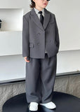 【1/25まで！入学式フォーマル10%OFF対象商品】【新作早割1/27まで】ルーズシルエットボーイズスーツ02800
