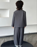 【1/25まで！入学式フォーマル10%OFF対象商品】【新作早割1/27まで】ルーズシルエットボーイズスーツ02800