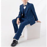 【1/25まで！入学式フォーマル10%OFF対象商品】【新作早割1/27まで】スリムフォーマルボーイズスーツ02799