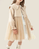 チュール切替パールケープコート02802