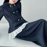 ダブルボタンフリル切替セットアップ02804