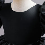 【新作早割2/17まで】パフスリーブレースドレス02197