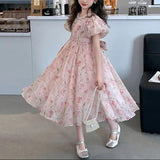 【新作早割2/17まで】フラワーシフォンドレス02809