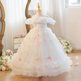 【新作早割3/3まで】バタフライオフショルプリンセスドレス02815