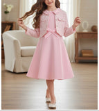 【新作早割3/10まで】エレガントリボンセレモニードレスセット02819