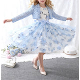 【新作早割3/10まで】ブルームガーデンチュールドレスセット02820