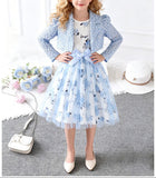 【新作早割3/10まで】ブルームガーデンチュールドレスセット02820