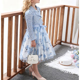 【新作早割3/10まで】ブルームガーデンチュールドレスセット02820