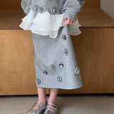 【新作早割3/10まで】フラワードッキングスウェットトップス＆スカート02822