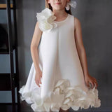 【新作早割3/17まで】フラワーフリルプリンセスドレス02823