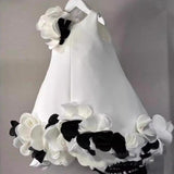 【新作早割3/17まで】フラワーフリルプリンセスドレス02823