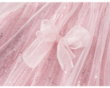 【新作早割3/17まで】グリッターチュールリボンドレス02824