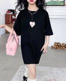 【新作早割3/24まで】バックレースアップリボンTシャツ02830