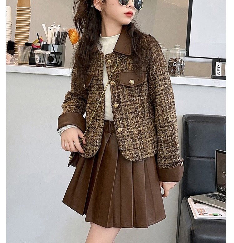 クラシカルツイードセットアップ02729 – Foonique