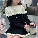 モノトーンフリルセットアップ02743