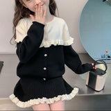 モノトーンフリルセットアップ02743