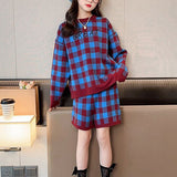 ビビットチェックツーピース02757