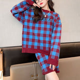 ビビットチェックツーピース02757