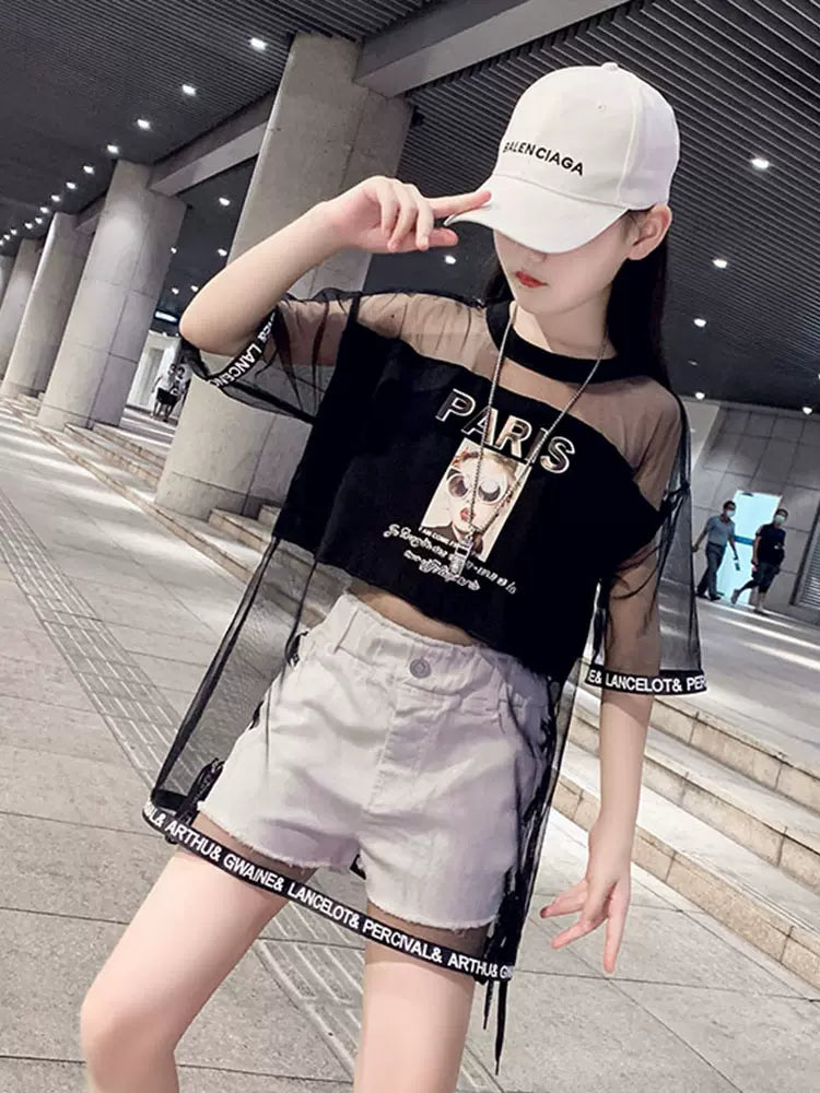 FUMIE=TANAKA through opal tops シースルーパンツ FUMIE TANAKA（フミエタナカ）の「FUMIE=TANAKA（フミエ タナカ