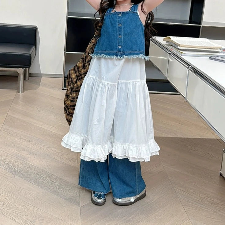 フリルスカートデニムセットアップ02416 – Foonique フリルスカートデニムセットアップ02416 – Foonique