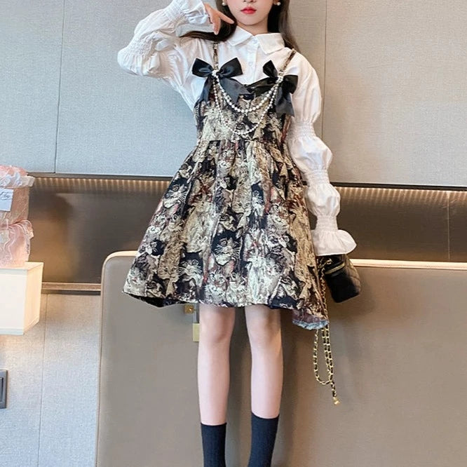 ifsixwasnine トップス　サスペンダー　ドレス ifsixwasnine トップスサスペンダードレス