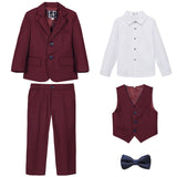 【1/25まで！入学式フォーマル10%OFF対象商品】【新作早割1/27まで】スリムフォーマルボーイズスーツ02799