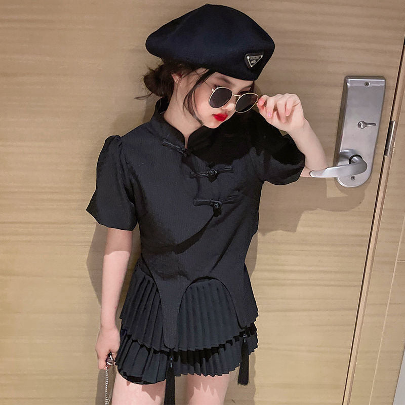 正規品♡トイプードルジャガード上下セット♡ボーダー ガーターベルト風セットアップ02187 – Foonique