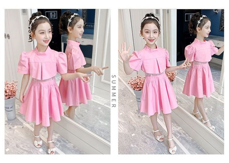 poppy ピンク シースルーワンピース 半袖 Wave tulle cami tunic – POPPY