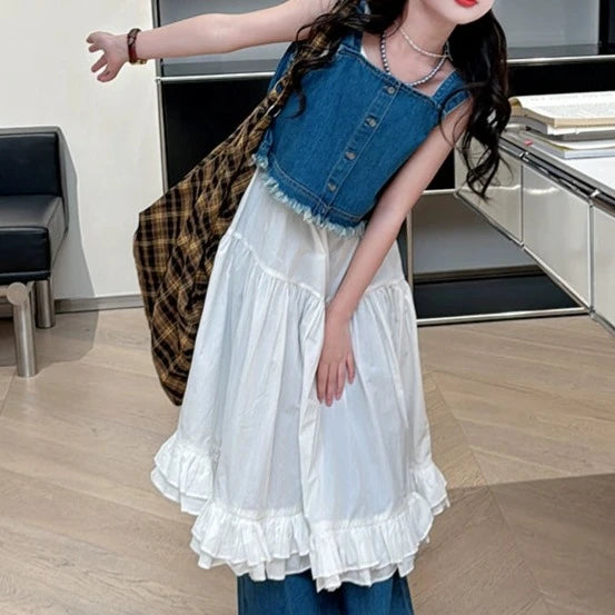 フリルスカートデニムセットアップ02416 – Foonique フリルスカートデニムセットアップ02416 – Foonique